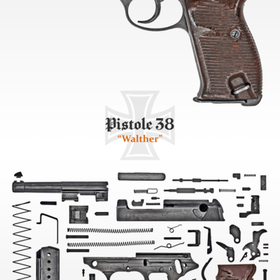 Anatomy: German Pistol Walther P38