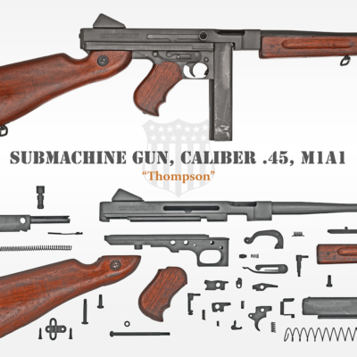 Anatomy: U.S. SMG M1A1 "Thompson"